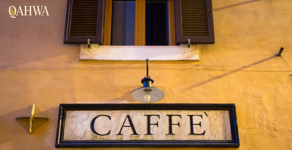 il mercato del caffe in italia leader della produzione in europa.