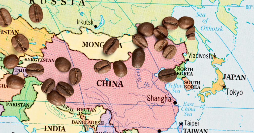 Cina e India scoprono il caffe